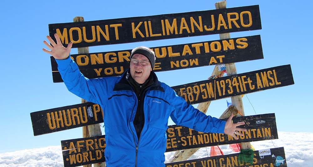 pastor eric burtness - kilimanjaro - zion lutheran church - redmond oregon